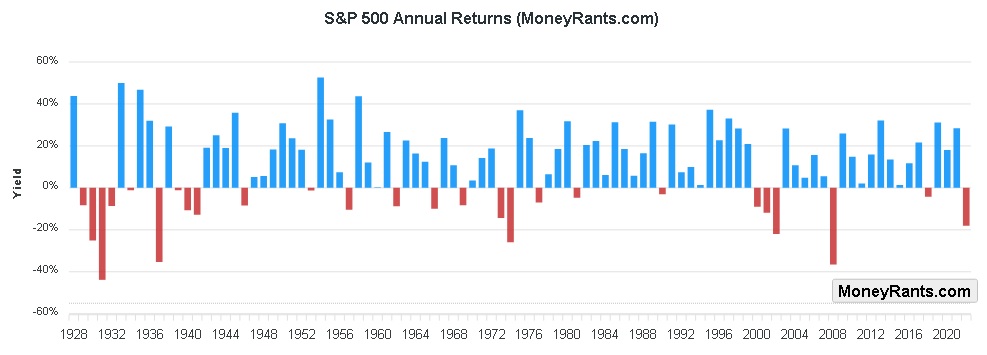 2022 S&P 500 Annual Return